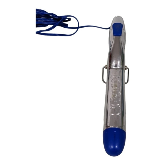 Revelon Hair Curling Iron Silver/Blue Function High/Low Setting - Picture 5 of 8